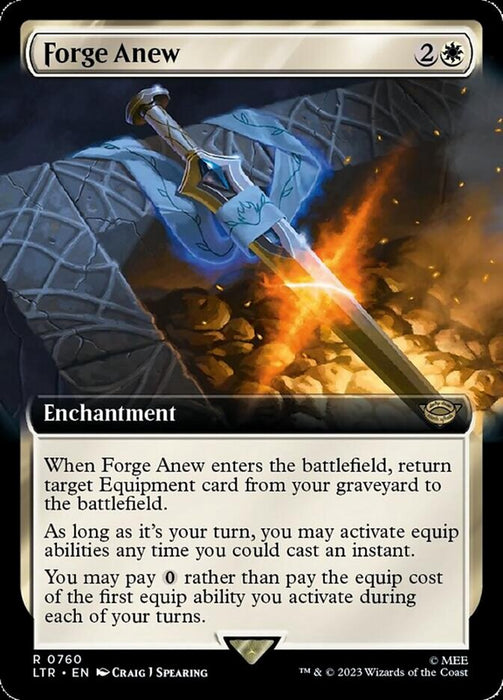 Forge Anew - Extended Art (Foil)