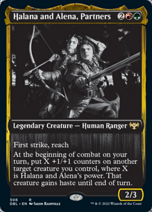 Halana and Alena, Partners  - Legendary - Inverted (Foil)