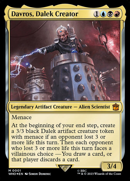 Davros, Dalek Creator - Legendary (Foil)