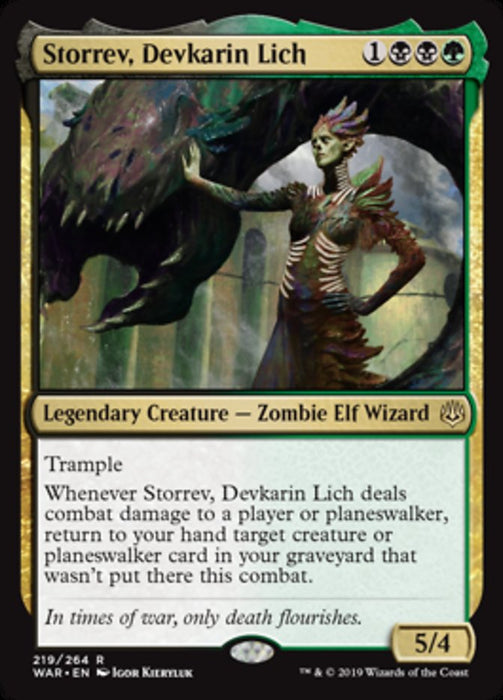 Storrev, Devkarin Lich - Legendary