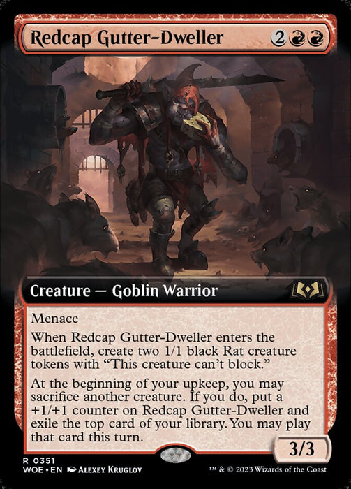 Redcap Gutter-Dweller - Extended Art