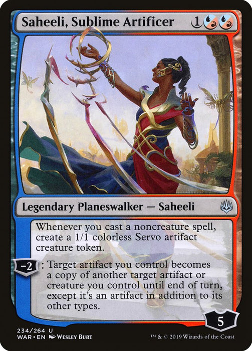 Saheeli, Sublime Artificer  (Foil)