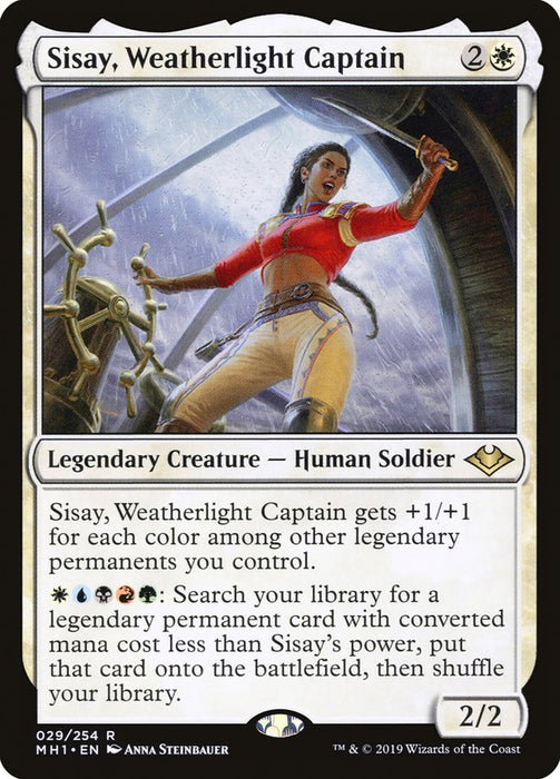 Sisay, Weatherlight Captain  - Legendary (Foil)