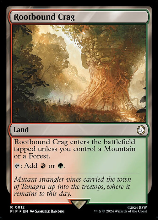 Rootbound Crag (Foil)