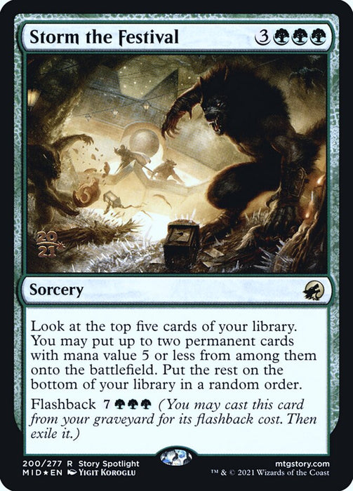 Storm the Festival (Foil)