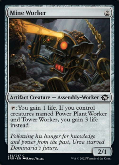 Mine Worker (Foil)