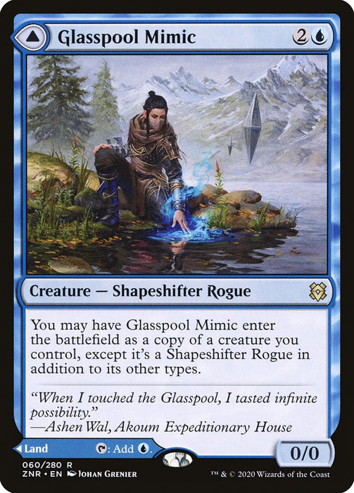 Glasspool Mimic // Glasspool Shore  (Foil)