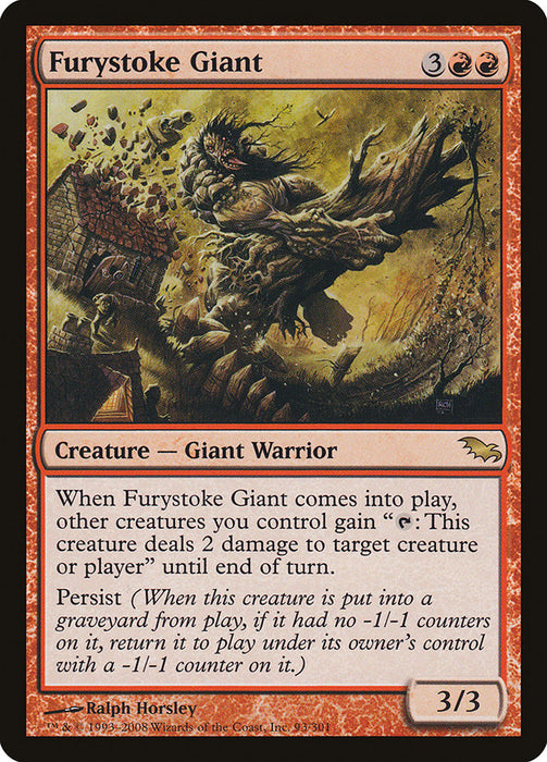 Furystoke Giant  (Foil)