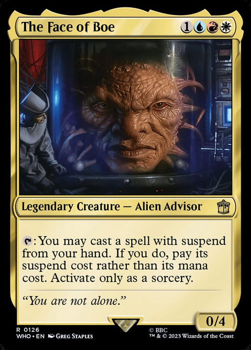 The Face of Boe - Legendary (Foil)