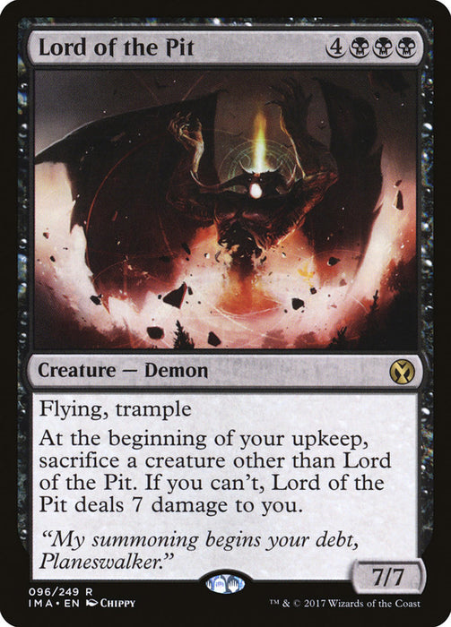 Lord of the Pit  (Foil)