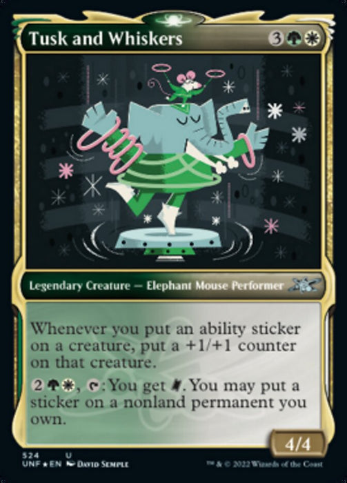 Tusk and Whiskers - Showcase- Legendary (Foil)