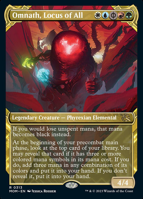 Omnath, Locus of All - Showcase- Legendary- Showcase (Foil)