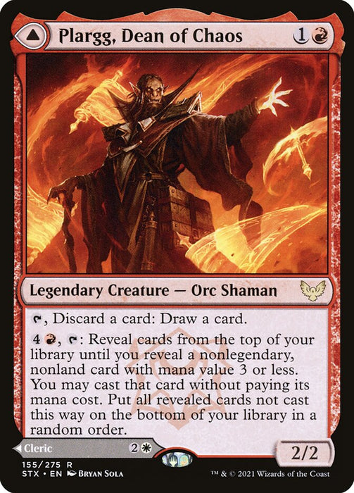 Plargg, Dean of Chaos // Augusta, Dean of Order  - Legendary (Foil)