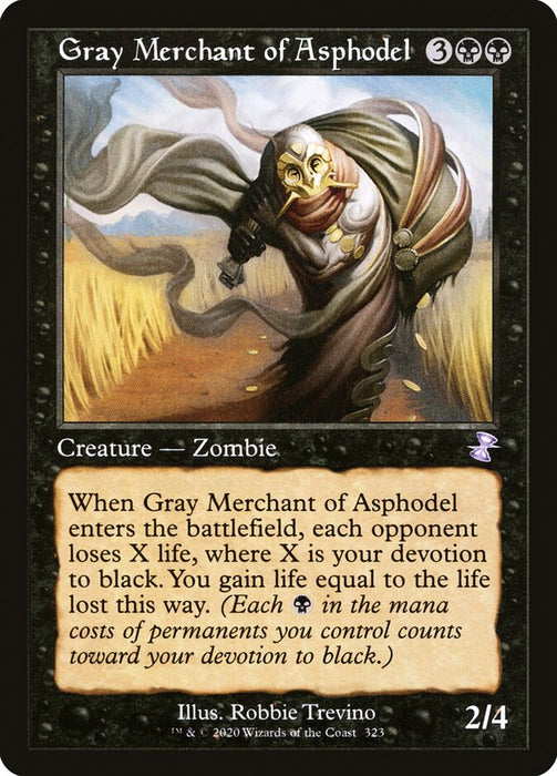 Gray Merchant of Asphodel - Retro Frame  (Foil)