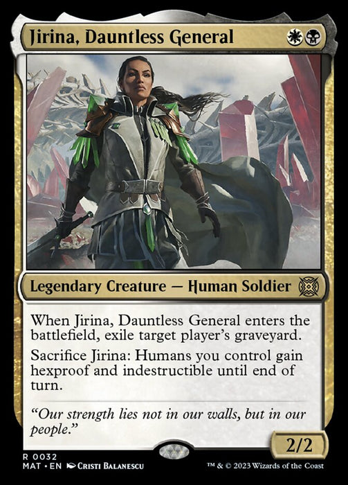 Jirina, Dauntless General - Legendary