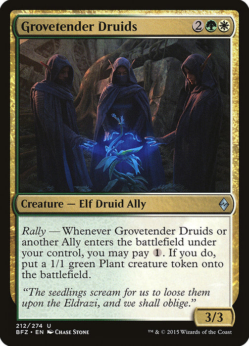 Grovetender Druids  (Foil)