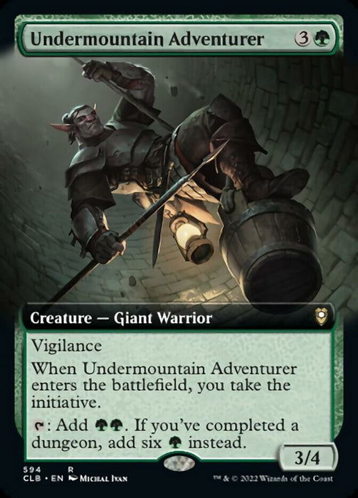 Undermountain Adventurer  - Extended Art