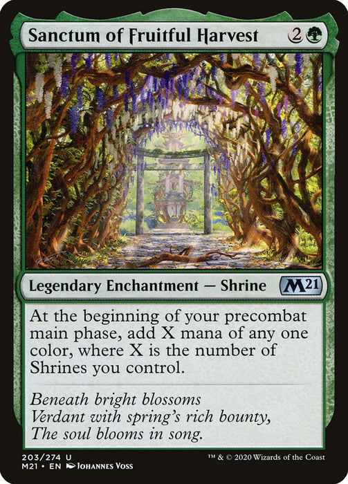 Sanctum of Fruitful Harvest  - Legendary (Foil)