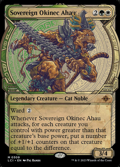 Sovereign Okinec Ahau - Showcase- Legendary (Foil)