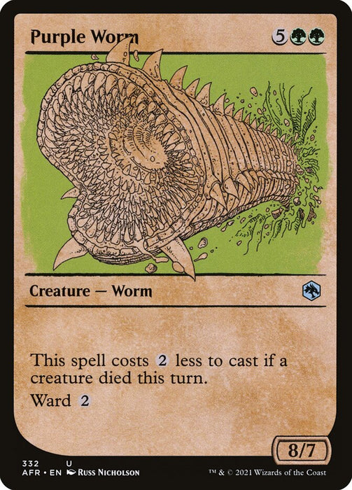 Purple Worm  - Showcase (Foil)