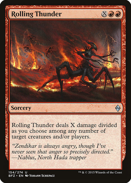 Rolling Thunder  (Foil)