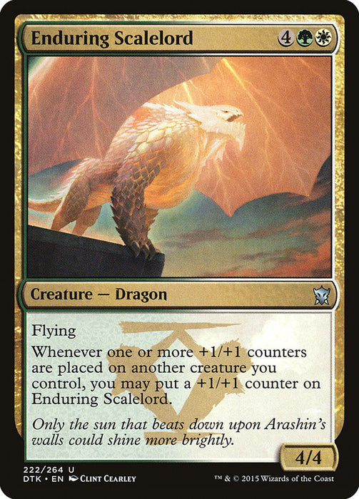 Enduring Scalelord  (Foil)