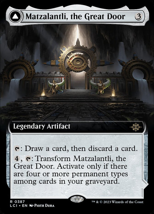 Matzalantli, the Great Door // The Core - Legendary- Extended Art (Foil)