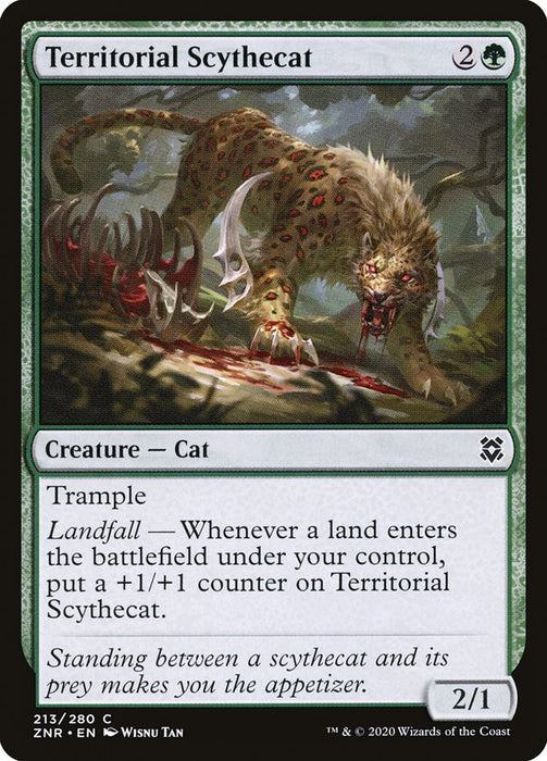 Territorial Scythecat  (Foil)