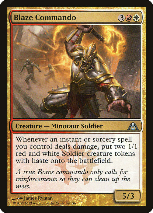 Blaze Commando  (Foil)