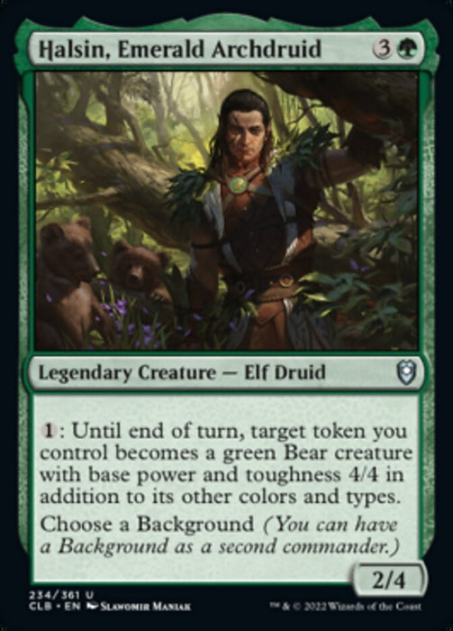 Halsin, Emerald Archdruid  - Legendary (Foil)