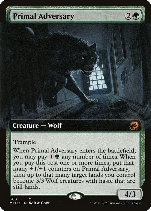 Primal Adversary  - Extended Art (Foil)