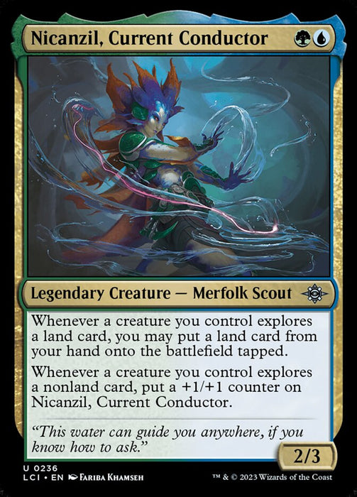 Nicanzil, Current Conductor - Legendary