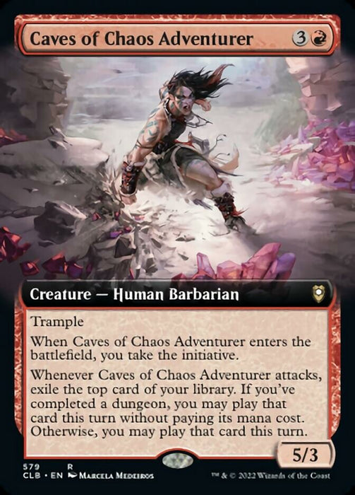 Caves of Chaos Adventurer  - Extended Art (Foil)