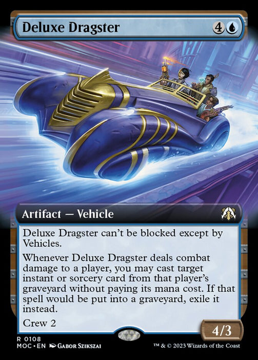 Deluxe Dragster - Extended Art- Extended Art