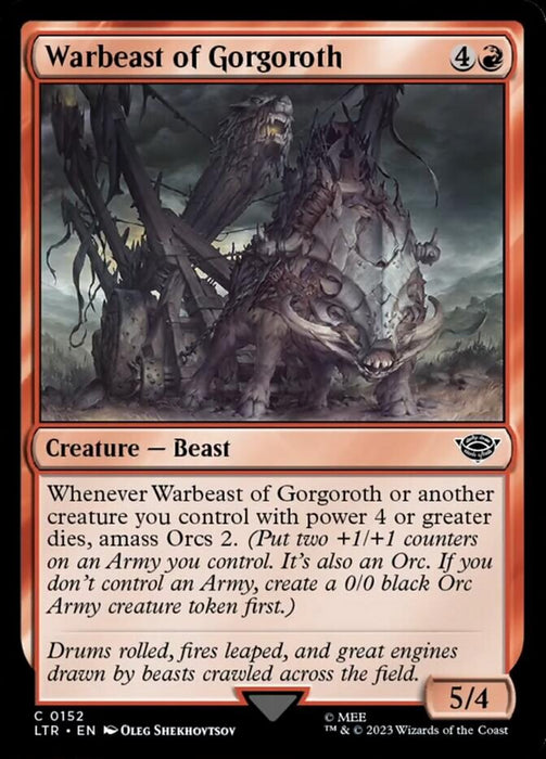 Warbeast of Gorgoroth (Foil)