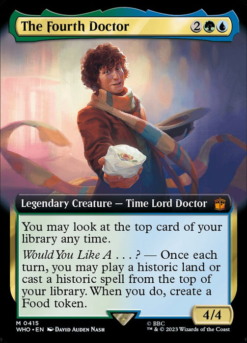 The Fourth Doctor - Extended Art- Legendary (Foil)