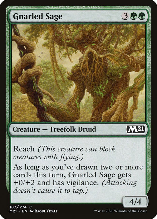 Gnarled Sage  (Foil)