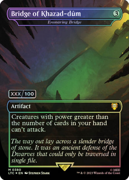 Bridge of Khazad-dûm - Ensnaring Bridge - Borderless - Inverted (Foil)