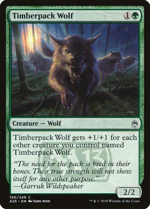 Timberpack Wolf  (Foil)