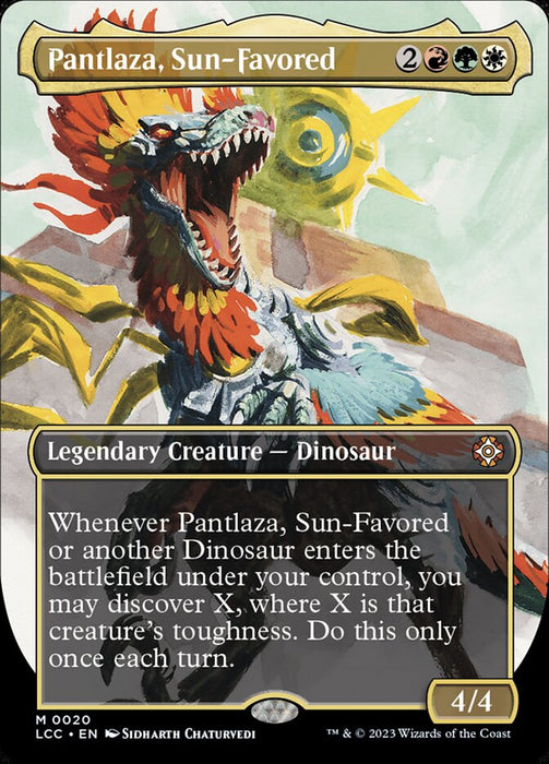 Pantlaza, Sun-Favored - Borderless - Legendary (Foil)