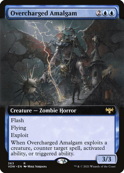 Overcharged Amalgam  - Extended Art (Foil)