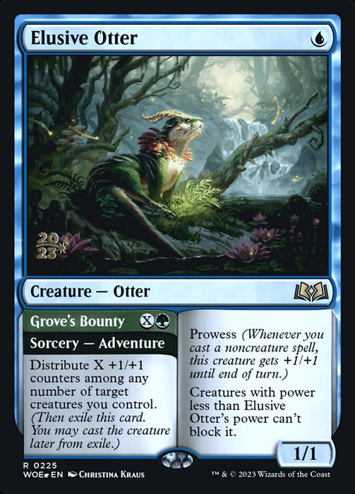 Elusive Otter // Grove's Bounty (Foil)