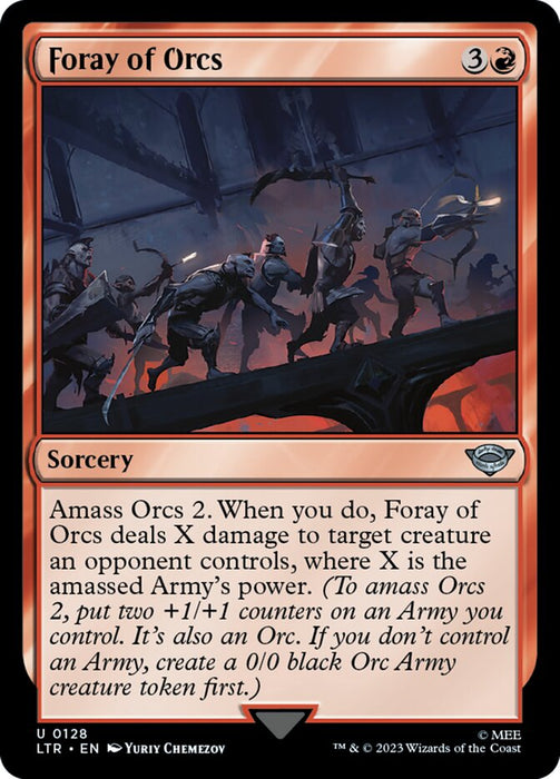 Foray of Orcs (Foil)