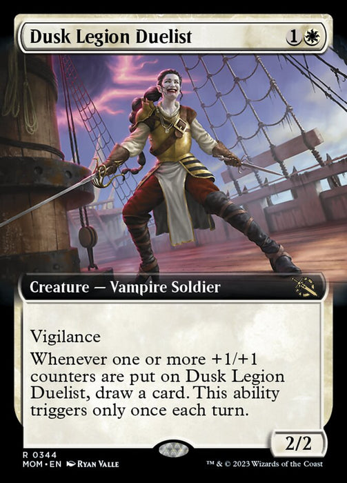 Dusk Legion Duelist - Extended Art- Extended Art