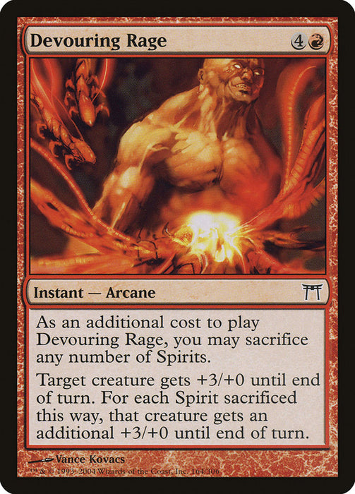 Devouring Rage  (Foil)