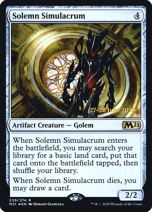 Solemn Simulacrum (Foil)