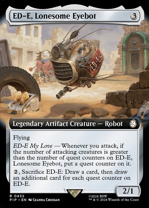 ED-E, Lonesome Eyebot - Legendary- Extended Art