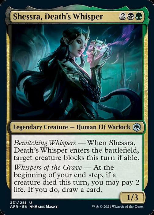 Shessra, Death's Whisper  - Legendary