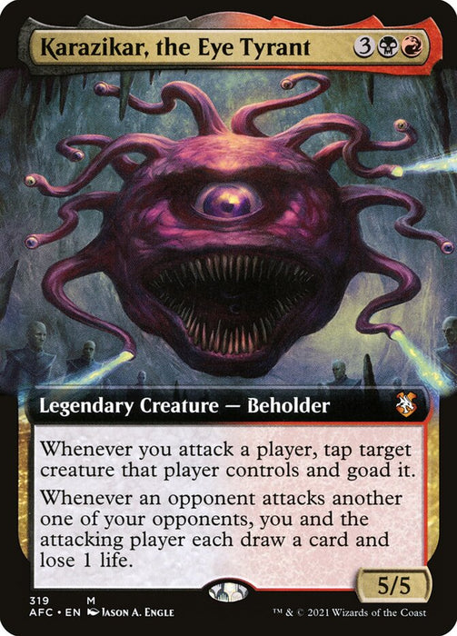 Karazikar, the Eye Tyrant - Legendary- Extended Art