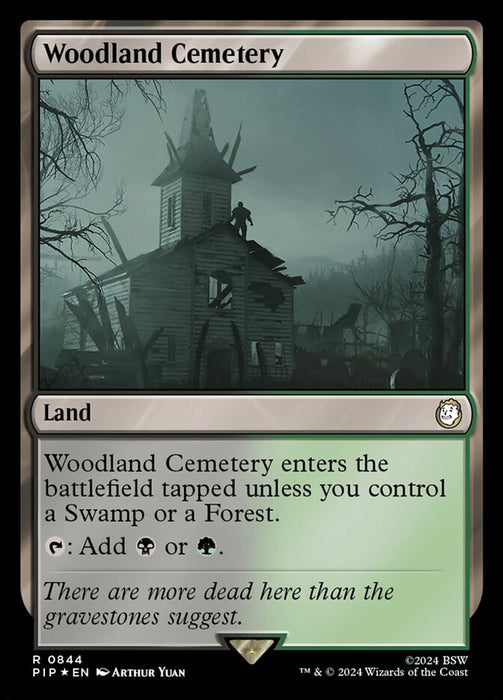 Woodland Cemetery (Foil)